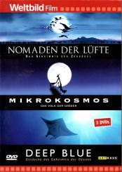 Nomaden Der Lüfte & Mikrokosmos & Deep Blue (3 DVD) (Doku) (Rarität) 