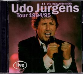 Udo Jürgens Tour 1994/95 Live - 140 Tage Grössenwahn (2 CD) (6 Seitiges Booklet) (Siehe Info unten) 