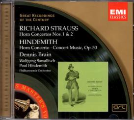 Hornkonzerte : Strauss & Hindemith (Siehe Info unten) (Rarität) 