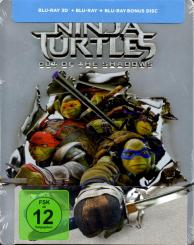 Ninja Turtles 2 - Out Of The Shadows (Real-Film) (2016) (Steelbox) (Limited Edition) (3 Disc) (Rarität) 