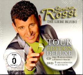 Die Liebe Bleibt (Tour Edition Deluxe)  (CD & DVD)  (Rarität)  (Semino Rossi) 