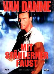 Mit Stählerner Faust (Death Warrant) (Limited Uncut Mediabook) (Cover B) (Nummeriert 309/999) (Rarität) 