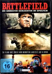 Battlefield - Die Grössten Schlachten Im Spielfilm - Box (14 Filme / 6 DVD / 1400 Min.) 