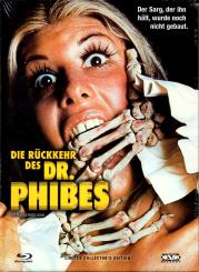 Die Rückkehr Des Dr. Phibes (Limited Uncut Mediabook) (Cover C) (Nummeriert 299/333) (Rarität) 