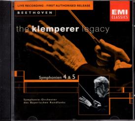 The Klemperer Legacy - Beethoven-Symphonien 4 & 5 (Rarität) 