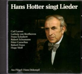 Hans Hotter Singt Lieder (Rarität) (Siehe Info unten) 