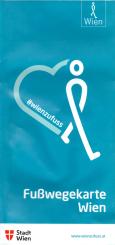 Fusswegekarte Wien (Faltplan) (Siehe Info unten) 