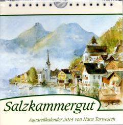 Salzkammergut - Aquarellkalender 2014 (Rarität) (Siehe Info unten) 