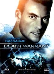 Death Warrant (Mit Stählerner Faust) (Limited Uncut Mediabook) (Cover C) (Nummeriert 195/500) (Rarität) 