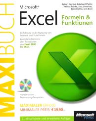Excel (Microsoft)l: Formeln & Funktionen - Das Maxibuch (2., Aktualisierte Und Erweiterte Auflage Ohne CD) (Siehe Info unten) 