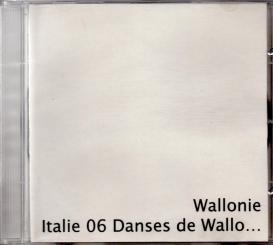 Wallonie - Italie 06 Danses De Wallonie (Rarität) (Siehe Info unten) 
