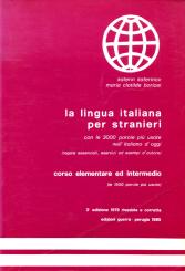 La Lingua Italiana Per Stranieri - Corso Elementare Ed intermedio (Italienisch) (Siehe Info unten) 