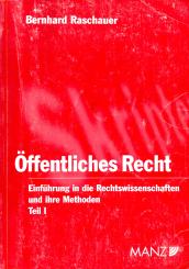 Öffentliches Recht (Manz/Bernhard Raschauer) (Siehe Info unten) 