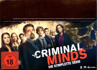 Criminal Minds - Die Komplette Serie (Staffel 1-15) (78 DVD) (Über 300 Episoden) (Siehe Info unten) 