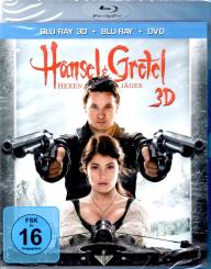 Hänsel & Gretel - Hexenjäger (3 Disc-Set / 3D-Blu Ray & Blu Ray & DVD) 
