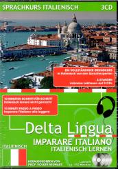 Sprachkurs Italienisch (3 CD) (Ein Vollständiger Grundkurs Mit Intensive Lektionen Und Kursbuch) 