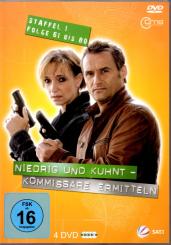 Niedrig Und Kuhnt: Kommissare Ermitteln - 1. Staffel / Folge 61-80 (4 DVD) (Rarität) (Siehe Info unten) 