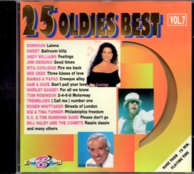 25 Oldies Best 7 (Siehe Info unten) 