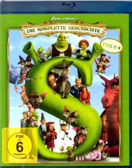 Shrek 1-4 (Die Komplette Geschichte) (4 Disc) (Rarität) 