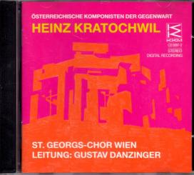 Chormusik Von Heinz Kratochwil - St. Georgs-Chor Wien (Siehe Info unten) (Rarität) 