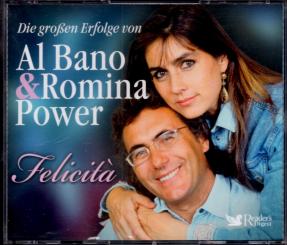 Al Bano & Romina Power - Felicita (Die Großen Erfolge) (3 CD / Booklet & Qualitäts-Zertifikat) (Rarität) (Siehe Info unten) 