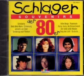 Schlager Souveniers Der 80er (Rarität) 