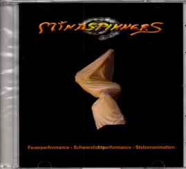 Mindspinners - Feuerperformance / Schwarzlichtperformance / Stelzenanimation (Demo DVD-R) (Rarität / Einzelstück) (Siehe Info unen) 