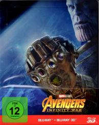 Avengers 3 - Infinity War (2D & 3D) (Limited Steelbox Edition) (Cover Mit Relief-Prägedruck) (Siehe Info unten) 