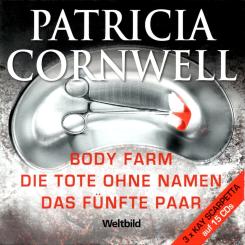 Patricia Cornwell Box - Body Farm, Die Tote Ohne Namen, Das Fünfte Paar (15 CD) (3X Kay Scarpetta) (Rarität) 