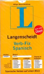 Verb-Fix Tabelle - Spanische Verben Ideal zum Üben (Siehe Info unten) 