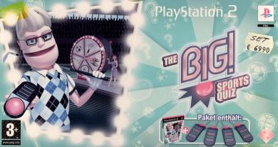 The Big (Sports-Quiz) Spiel Inkl. 4 Buzzer Im Karton (Rarität) (Siehe Info unten) 