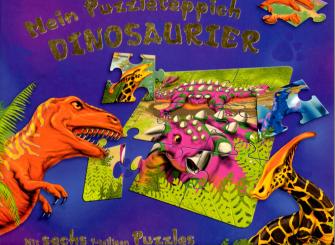 Mein Puzzleteppich - Dinosaurier (Rarität) (Siehe Info unten) 
