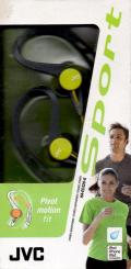 Ohrhörer - JVC HA-ECX20-G-E In-Ear Sport-Kopfhörer Grün 