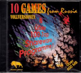 10 Games From Russia - Vollversionen & Über 100 Top Shareware Programme ! (Siehe Info unten) (Rarität) 