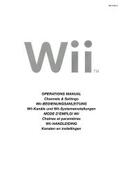 Bedienungsanleitung für WII & Zubehör (Vielsprachig) (Neu) (Siehe Info unten) 