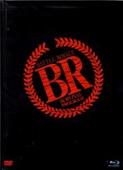 Battle Royale 1 - Survival Program (Mediabook 3 DVD & 1 Blu Ray) (Uncut Kinofassung & Extended Cut Fassung) (Mit 24 Seitigem Booklet) (Rarität) 