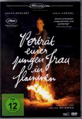 Porträt Einer Jungen Frau In Flammen 