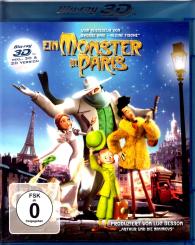 Ein Monster In Paris (Animation) (In 2D & 3D Abspielbar) 