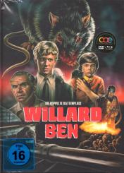 Willard & Ben - Die Doppelte Rattenplage (2 Filme) (Limited Mediabook Edition - 094/999) (Cover A) (20 Seitiges Booklet) (Uncut) (Rarität) 