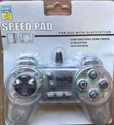 Logic3 Speed Pad - Controller Für Sony PlayStation PS1/PS2 Clear (Siehe Info unten) 