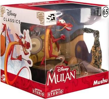 ABYSTYLE STUDIO – Figur Disney Mushu – Offizielles Produkt – Premium-Statue – Hochwertige Verarbeitung – Sammlerstück (Rarität) 