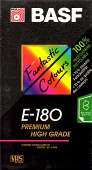 BASF HG 180 - Premium - VHS-Videokassette 