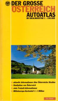 ÖAMTC - Der Grosse Österreich Autoatlas Im Idealmasstab 1:150.000 (Rarität) (Siehe Info unten) 