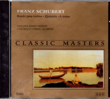 Classic Masters: Franz Schubert - Rondo Para Violino - Quinteto (Siehe Info unten) 