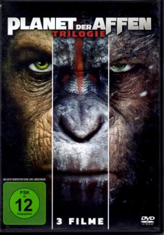 Plane Der Affen - Trilogie (3 DVD) (Siehe Info unten) 