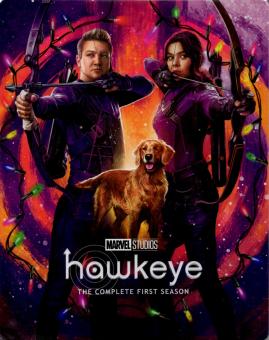 Hawkeye - 1. Staffel (Marvel) (Limited Steelbook Edition) (2 Blu Ray & 2 4K) (+3 Marvelblder) (Rarität) (Siehe Info unten) 