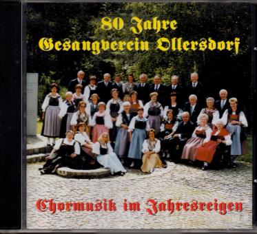 80 Jahre Gesangverein Ollersdorf - Chormusik Im Jahresreigen (4 Seitiges Booklet) (Rarität) (Siehe Info unten) 