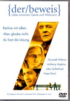 Der Beweis - Liebe Zwischen Genie Und Wahnsinn (Rarität) (Siehe Info unten) 