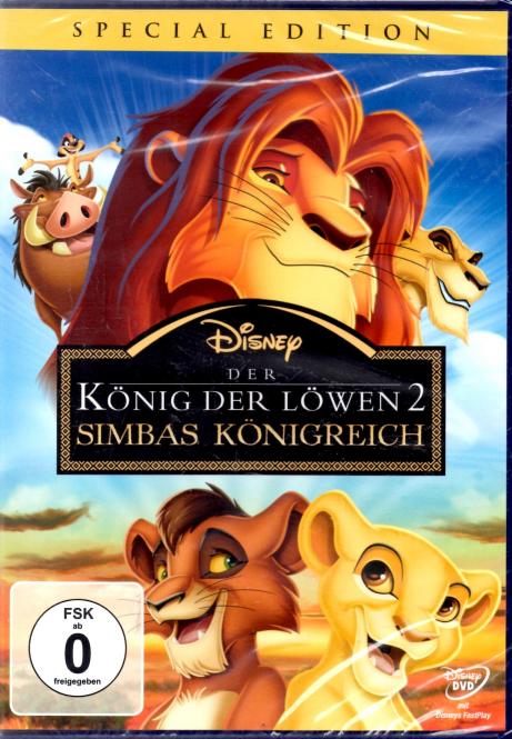 Der König Der Löwen 2 (Disney) (Special Edition) (Animation) (Rarität) 