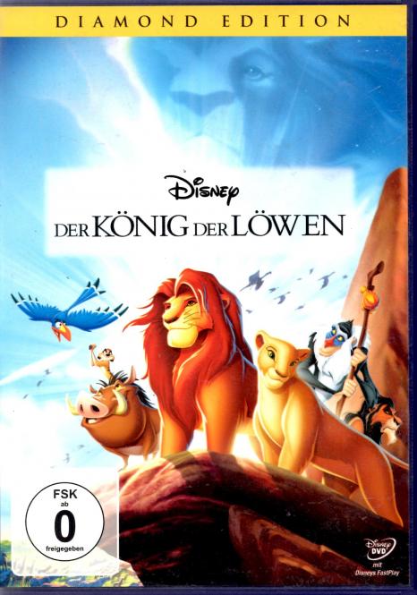 Der König Der Löwen 1 (Disney) (Diamond Edition) (Animation) (Rarität) 